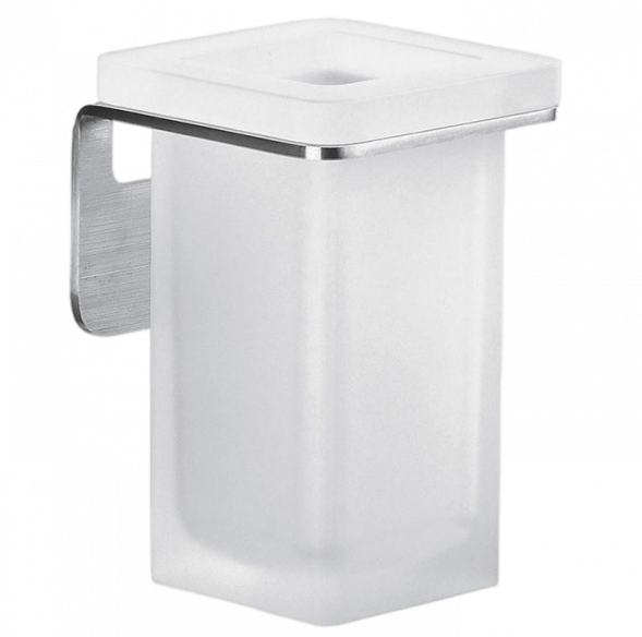 Стакан COLOMBO DESIGN OVER B7002 настенный цвет нержавеющая сталь B7002.SS