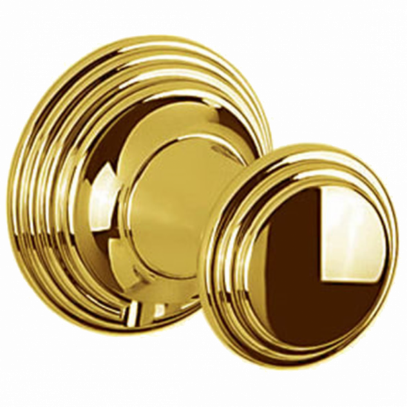 Крючок COLOMBO DESIGN HERMITAGE LC77.HPS одинарный маленький цвет золото