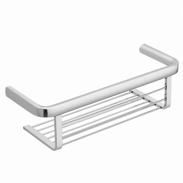 Полочка корзинка COLOMBO DESIGN LULU B6232 одинарная цвет хром B6232.CR