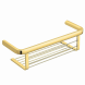 Полочка корзинка COLOMBO DESIGN LULU B6232.HPS одинарная цвет золото B6232.HPS