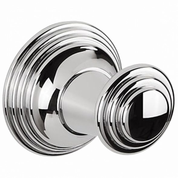 Крючок COLOMBO DESIGN HERMITAGE LC87 одинарный большой цвет хром LC87.CR