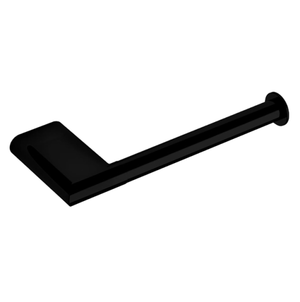 Держатель туалетной бумаги COLOMBO DESIGN MINI B4008DX.NM без крышки правый цвет черный матовый B4008DX.NM