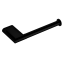 Держатель туалетной бумаги COLOMBO DESIGN MINI B4008DX.NM без крышки правый цвет черный матовый B4008DX.NM