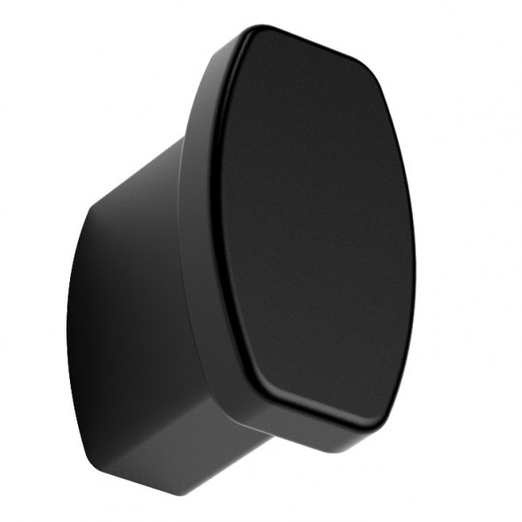 Крючок COLOMBO DESIGN TRENTA PT17.NM одинарный цвет черный матовый