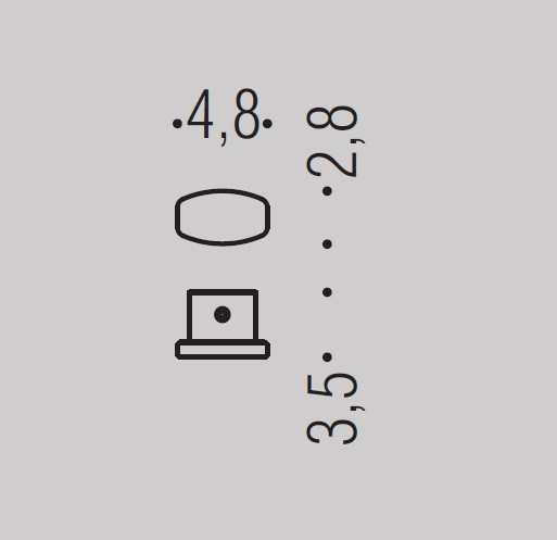 Крючок COLOMBO DESIGN TRENTA PT17.NM одинарный цвет черный матовый