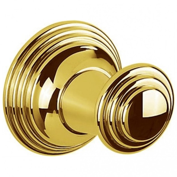 Крючок COLOMBO DESIGN HERMITAGE LC87.HPS одинарный большой цвет золото