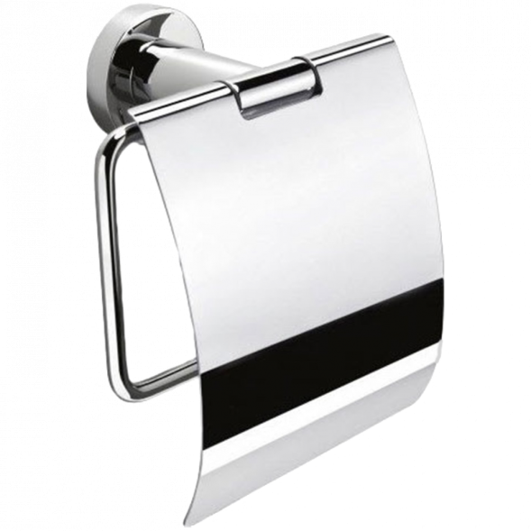 Держатель туалетной бумаги COLOMBO DESIGN BASIC B2791 с крышкой цвет хром B2791.CR