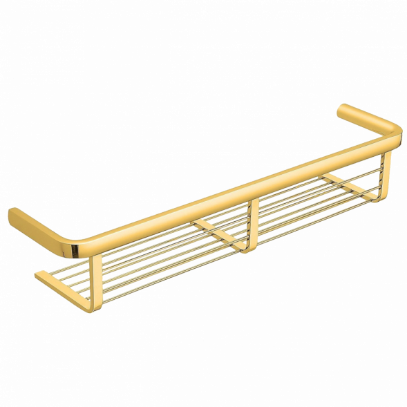 Полочка корзинка COLOMBO DESIGN LULU B6233.HPS одинарная цвет золото