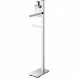 Стойка COLOMBO DESIGN UNITS B9119S напольная с полотенцедержателем с дозатором с держателем туалетной бумаги цвет хром