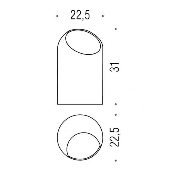 Ведро COLOMBO DESIGN CONTRACT B9969 напольное с крышкой цвет белый B9969.BI/ABS