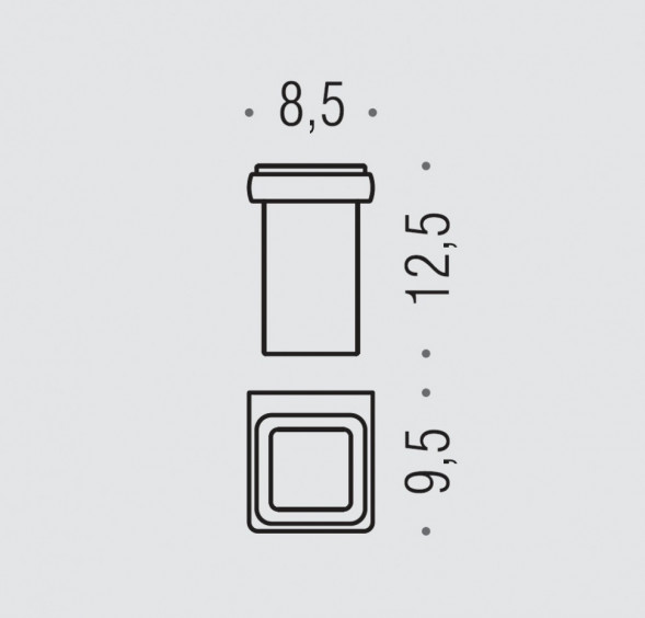 Стакан COLOMBO DESIGN LULU B6202.HPS настенный цвет золото B6202.HPS