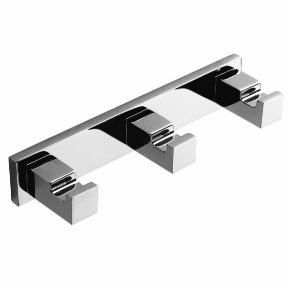 Крючок COLOMBO DESIGN LOOK LC37 тройной цвет хром LC37.CR