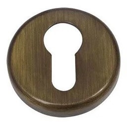 Накладка под цилиндр Colombo Rosetta CD63 GB античная латунь CD63GB.OA