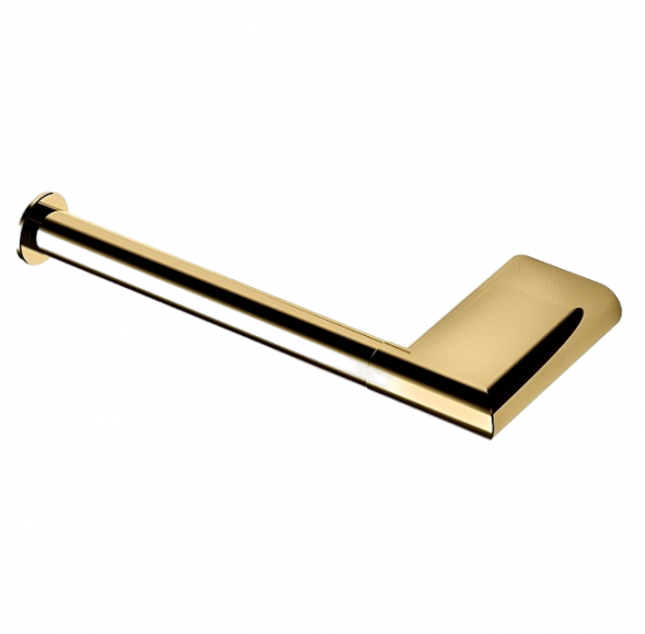 Держатель туалетной бумаги COLOMBO DESIGN MINI B4008SX.OM без крышки левый цвет золото матовое B4008S.OM