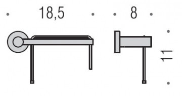 Держатель туалетной бумаги COLOMBO DESIGN PLUS W4908.BM без крышки цвет белый матовый