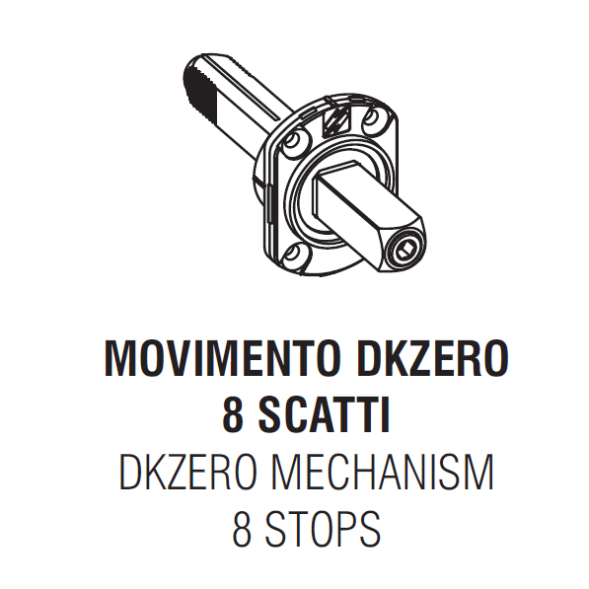 Переходник оконный Colombo DKZERO.35 для монтажа оконных ручек zero