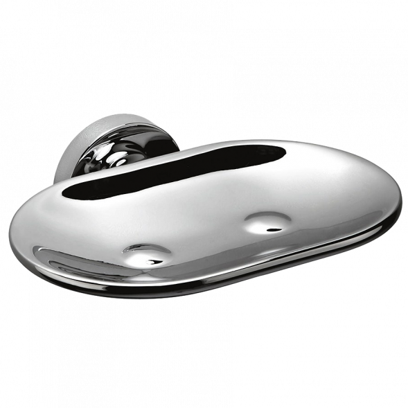 Мыльница COLOMBO DESIGN BASIC B2781 настенная несъемная цвет хром B2781.CR