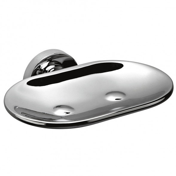 Мыльница COLOMBO DESIGN BASIC B2781 настенная несъемная цвет хром B2781.CR