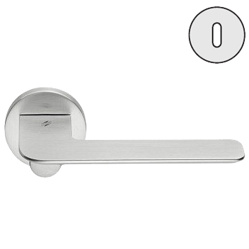 Дверная ручка Colombo SLIM FF11R хром матовый
