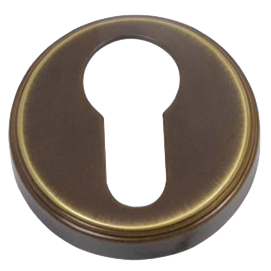 Накладка под цилиндр Colombo Rosetta CD63 GB бронза CD63GB.BR