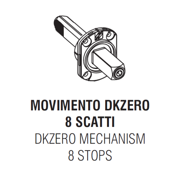 Переходник оконный Colombo DKZERO.40 для монтажа оконных ручек zero