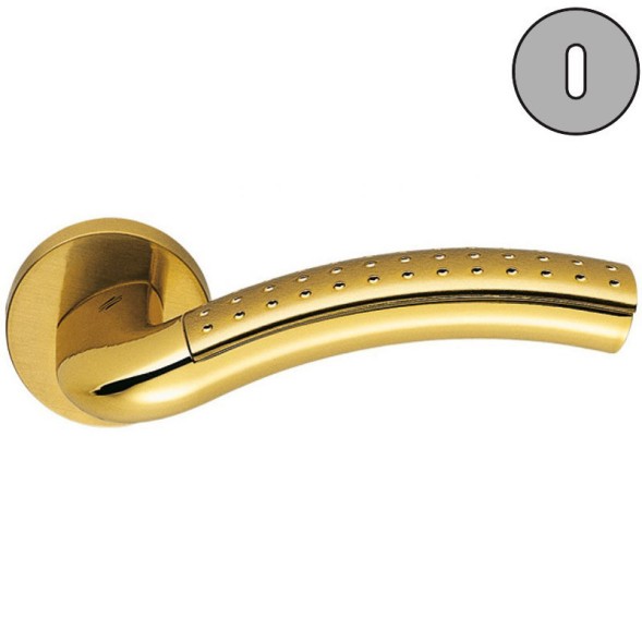 Дверная ручка Colombo MILLA LC41R золото/золото матовое LC41R.OL/OM