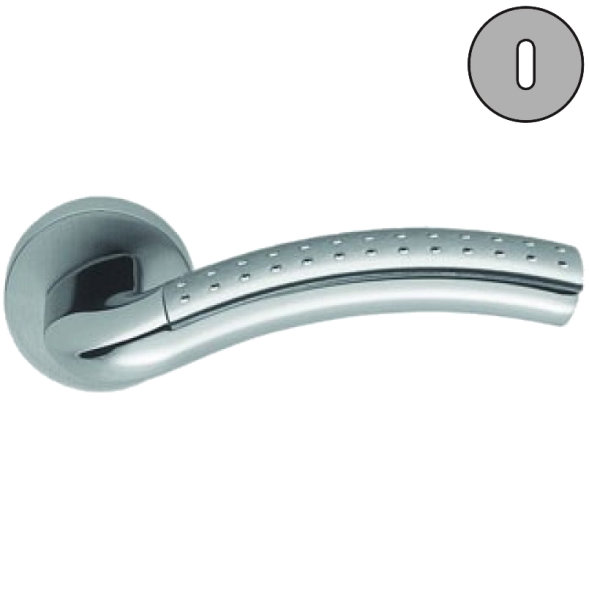 Дверная ручка Colombo MILLA LC41R хром/хром матовый LC41R.CM