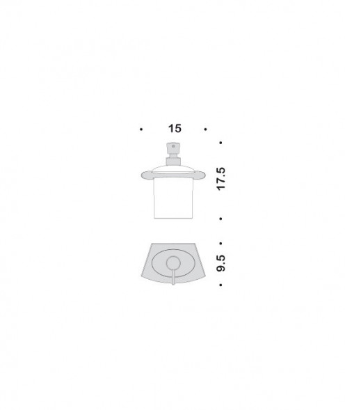 Дозатор COLOMBO DESIGN LAND B9318 настенный цвет хром B9318.CR