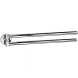 Полотенцедержатель COLOMBO DESIGN BASIC B2712 двойной поворотный цвет хром B2712.CR