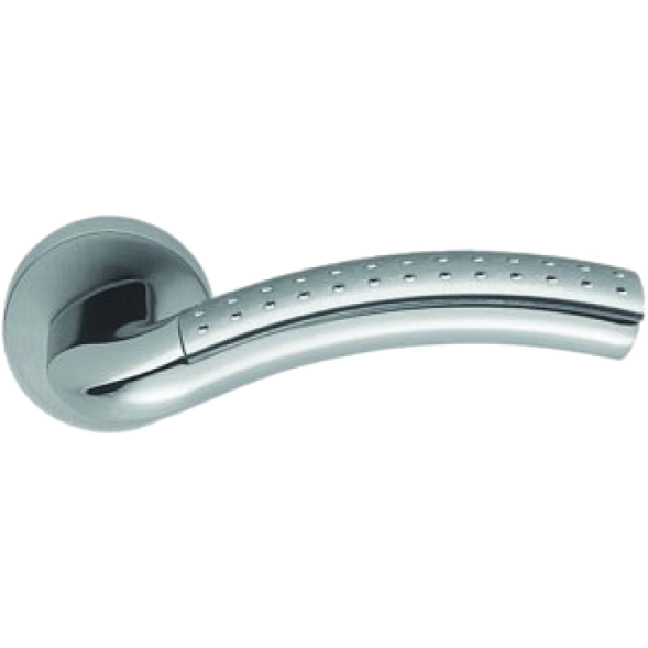 Дверная ручка Colombo MILLA LC41RSB хром/хром матовый LC41RSB.CM