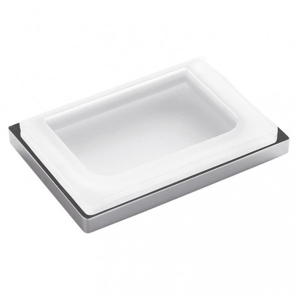 Мыльница COLOMBO DESIGN LOOK B1640 настольная цвет хром B1640.CR