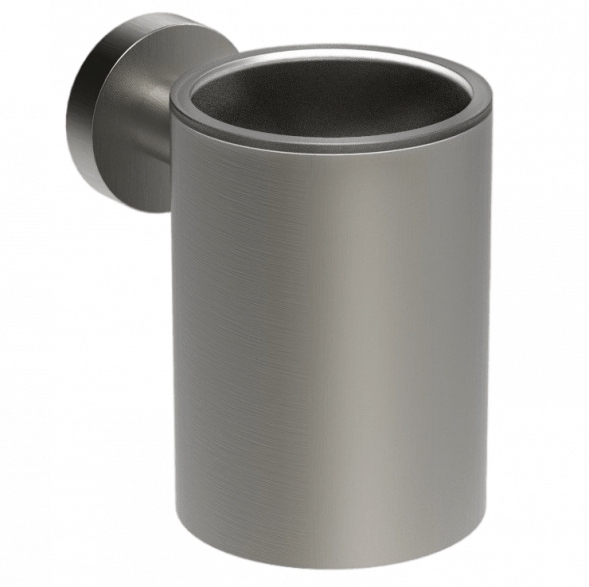 Стакан COLOMBO DESIGN PLUS W4902.HPS1 настенный цвет нержавеющая сталь