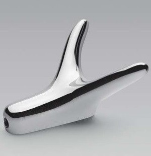 Крючок COLOMBO DESIGN HOOK 1 AM17 двойной цвет хром AM17.CR