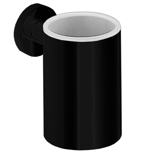 Стакан COLOMBO DESIGN PLUS W4902.NM настенный цвет черный матовый