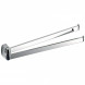 Полотенцедержатель COLOMBO DESIGN TRENTA B3012 двойной цвет хром B3012.CR