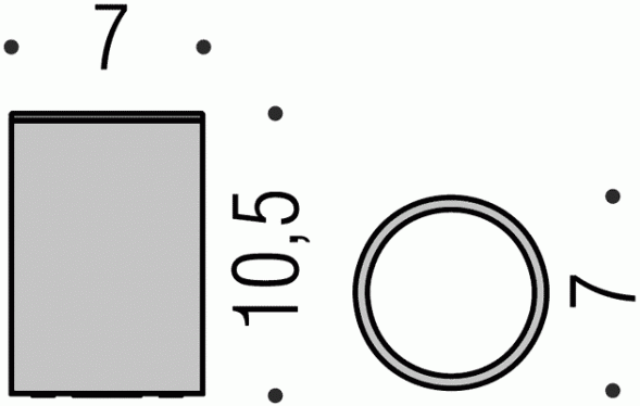 Стакан COLOMBO DESIGN PLUS/MINI W4941 настольный цвет хром W4941.CR