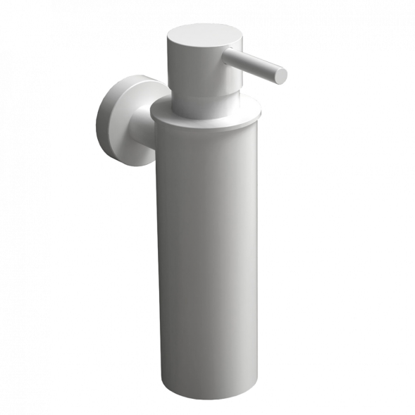 Дозатор COLOMBO DESIGN PLUS W4981.BM настенный цвет белый матовый