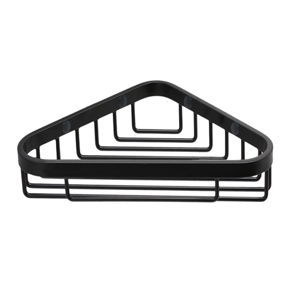 Полочка корзинка COLOMBO DESIGN BASIC B2732.NM угловая цвет черный матовый B2732.NM