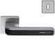 Дверная ручка Colombo TECNO MO11R хром матовый/carbonium MO11R.CM/CB