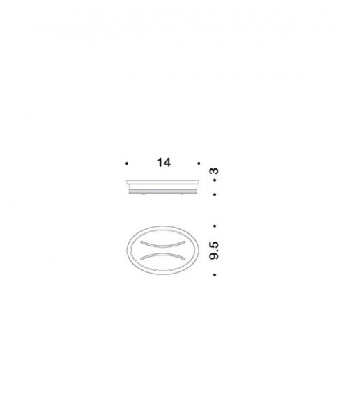 Мыльница COLOMBO DESIGN LAND B2842 настольная цвет хром B2842.CR
