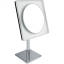Косметическое зеркало COLOMBO DESIGN SPECCHI INGRANDITORI B9755 настольное с подсветкой увеличение 3 раза питание от розетки цвет хром