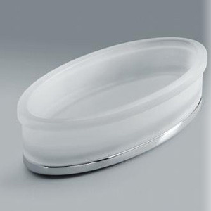 Мыльница COLOMBO DESIGN LAND B2843 настольная цвет хром B2843.CR