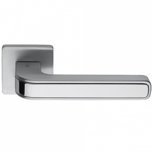 Дверная ручка Colombo TECNO MO11RSB хром матовый/хром MO11RSB.CR/CM
