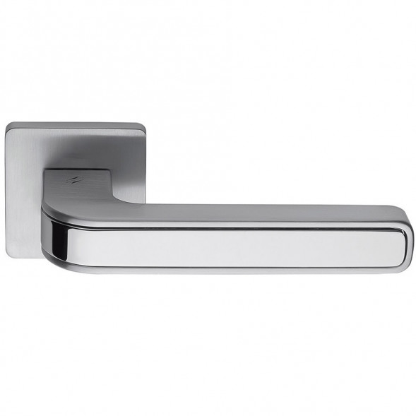 Дверная ручка Colombo TECNO MO11RSB хром матовый/хром MO11RSB.CR/CM