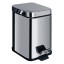 Ведро COLOMBO DESIGN COMPLEMENTI B9210 напольное с крышкой с педалью 3 л цвет нержавеющая сталь