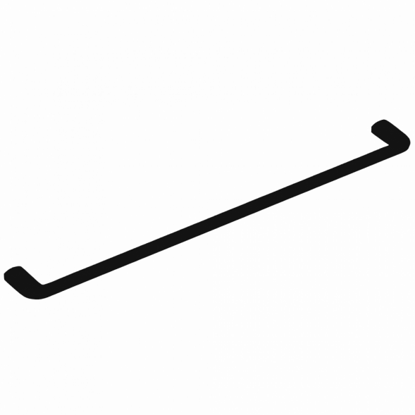 Полотенцедержатель COLOMBO DESIGN TRENTA B3011.GM широкий графит матовый