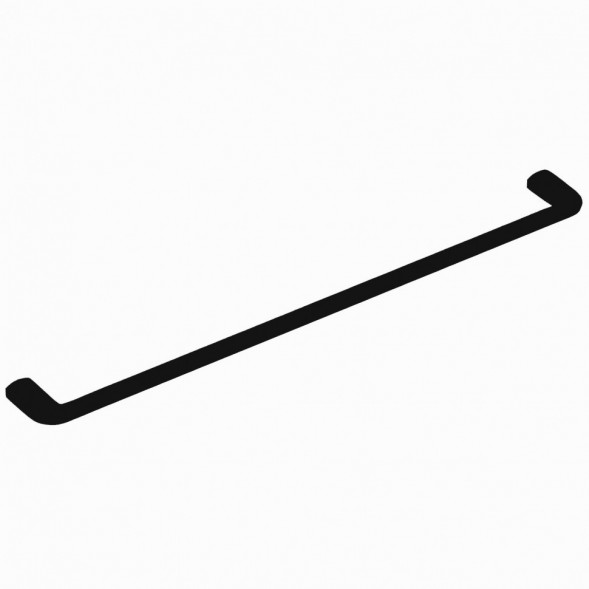 Полотенцедержатель COLOMBO DESIGN TRENTA B3011.GM широкий графит матовый