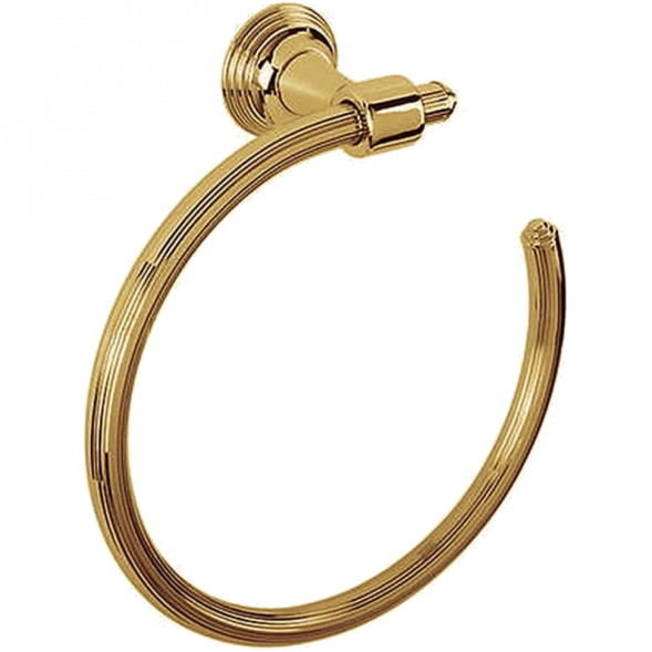 Полотенцедержатель COLOMBO DESIGN HERMITAGE B3331.HPS кольцо цвет золото