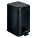 Ведро COLOMBO DESIGN COMPLEMENTI B9210.NM напольное с крышкой с педалью 3 л цвет черный матовый