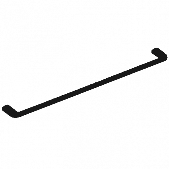 Полотенцедержатель COLOMBO DESIGN TRENTA B3011XL.GM широкий графит матовый